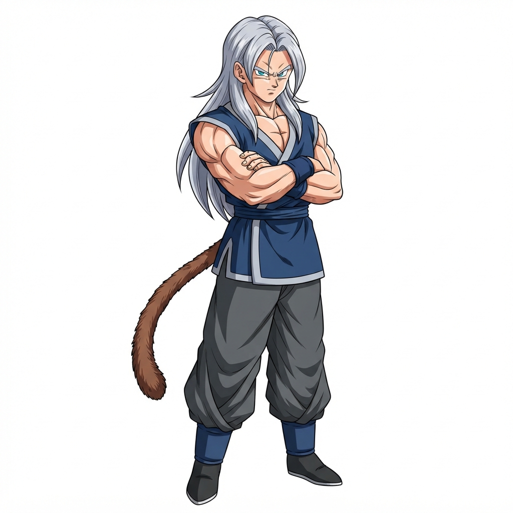 Human, Male, Young Adult, Long Hair, Silver Hair, Serious, …