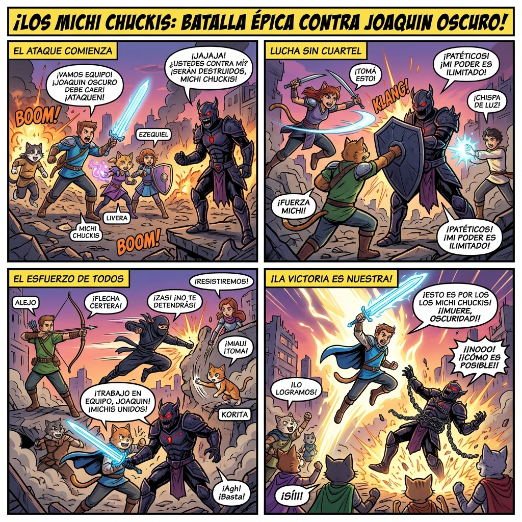 un grupo llamado los michi chuckis formados por:

joaquin

…