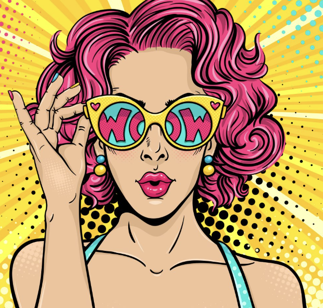 Advanced pop art controls